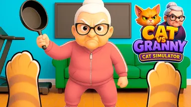 Cat vs Granny - Cat Simulator