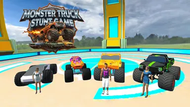 Monster Truck Stunt Game Racing
